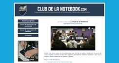 Desktop Screenshot of clubdelanotebook.com